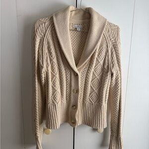 LL Bean Fisherman’s Sweater Cardigan